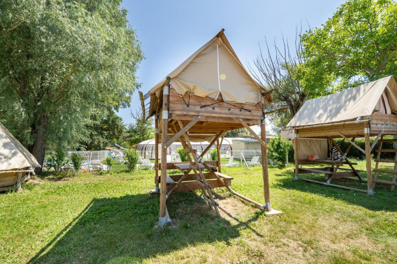 Camping Le Lac Bleu Hotel Châtillon-en-Diois Kültér fotó