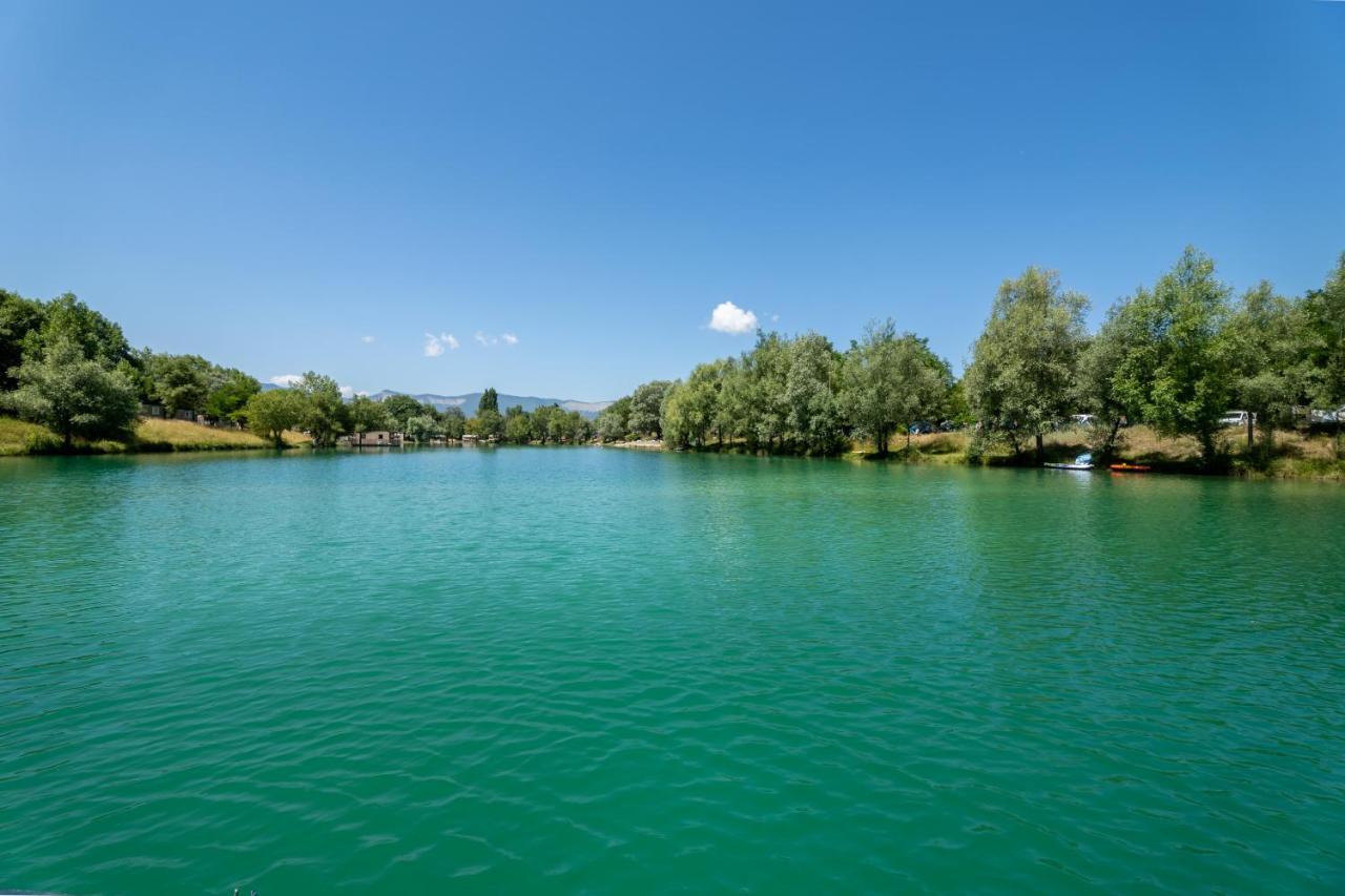 Camping Le Lac Bleu Hotel Châtillon-en-Diois Kültér fotó