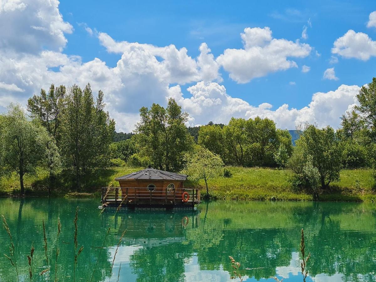Camping Le Lac Bleu Hotel Châtillon-en-Diois Kültér fotó