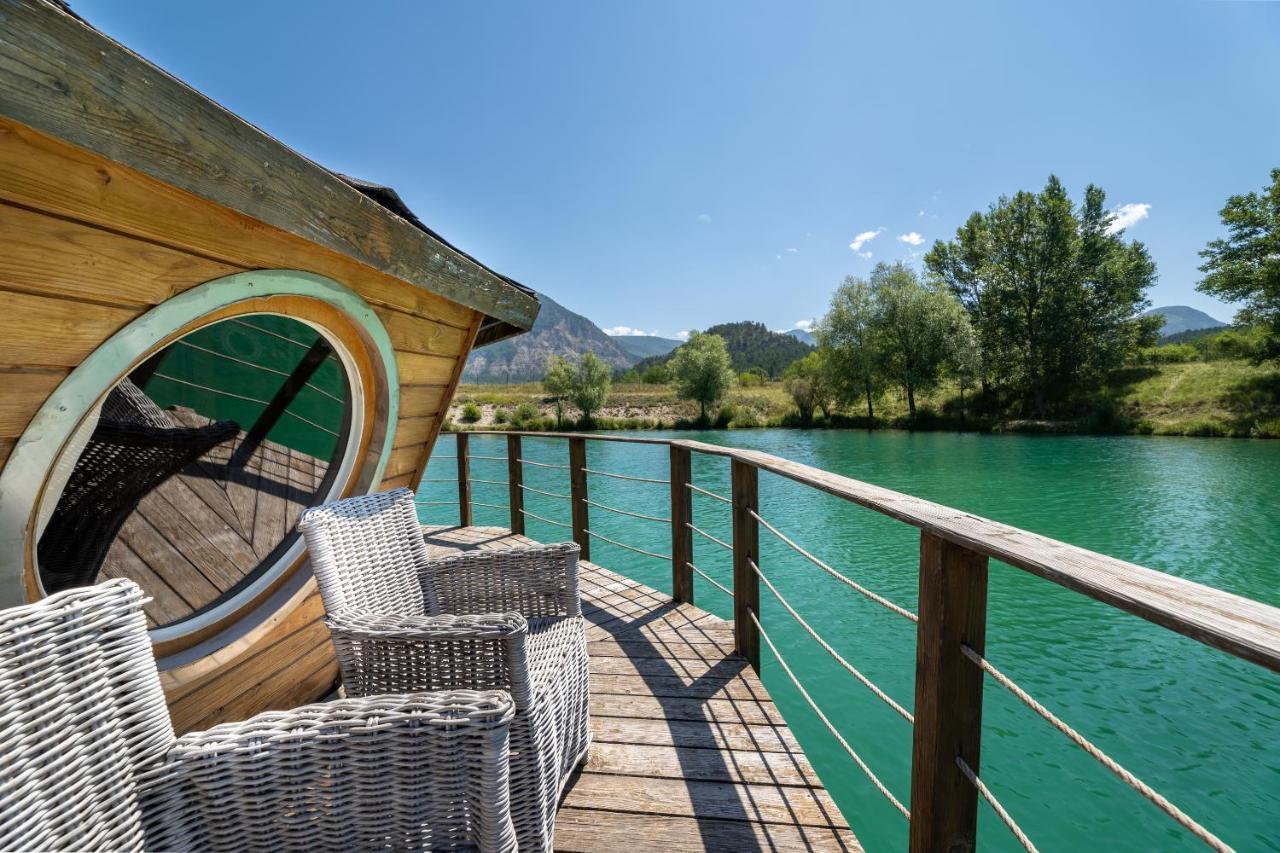 Camping Le Lac Bleu Hotel Châtillon-en-Diois Kültér fotó