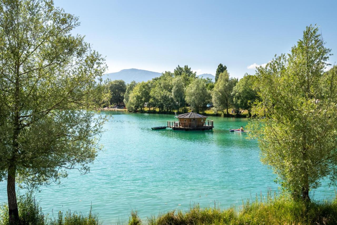 Camping Le Lac Bleu Hotel Châtillon-en-Diois Kültér fotó