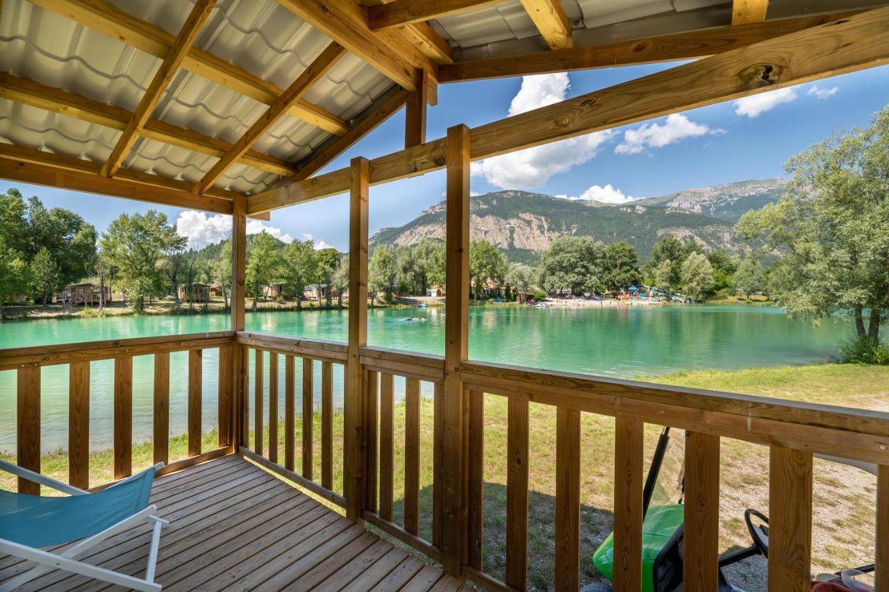Camping Le Lac Bleu Hotel Châtillon-en-Diois Kültér fotó